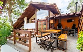 Deck, Lareira, fogão a lenha - CASA VALLE
